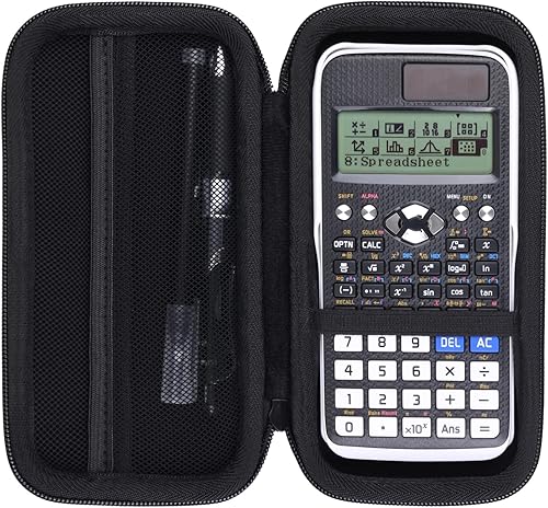 khanka Funda de transporte para Texas Instruments TI-30Xa TI BA II PlusTI-30XIIS Casio FX-991EX fx-115ES Plus calculadora científicafinanciera,