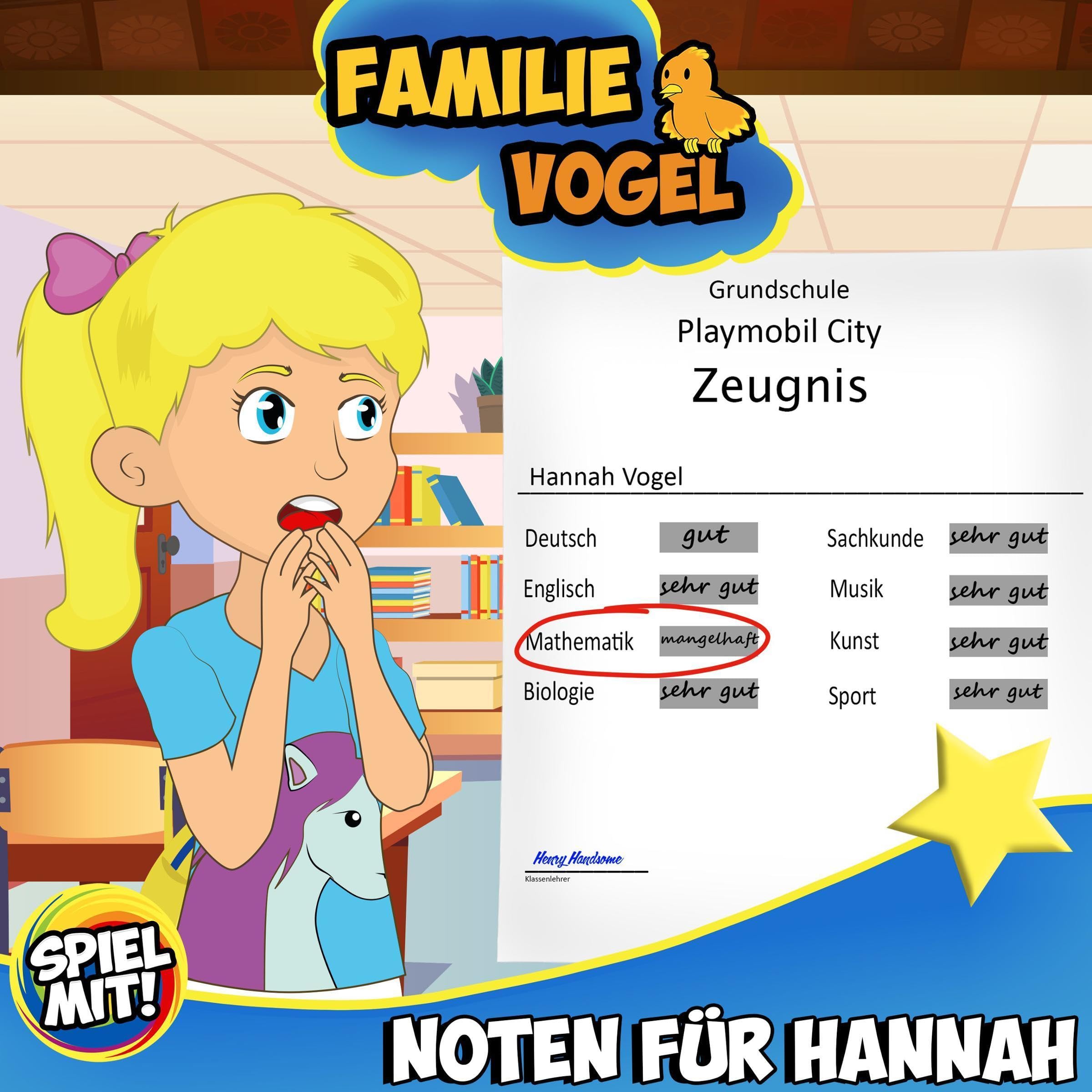 Cover art for Noten für Hannah