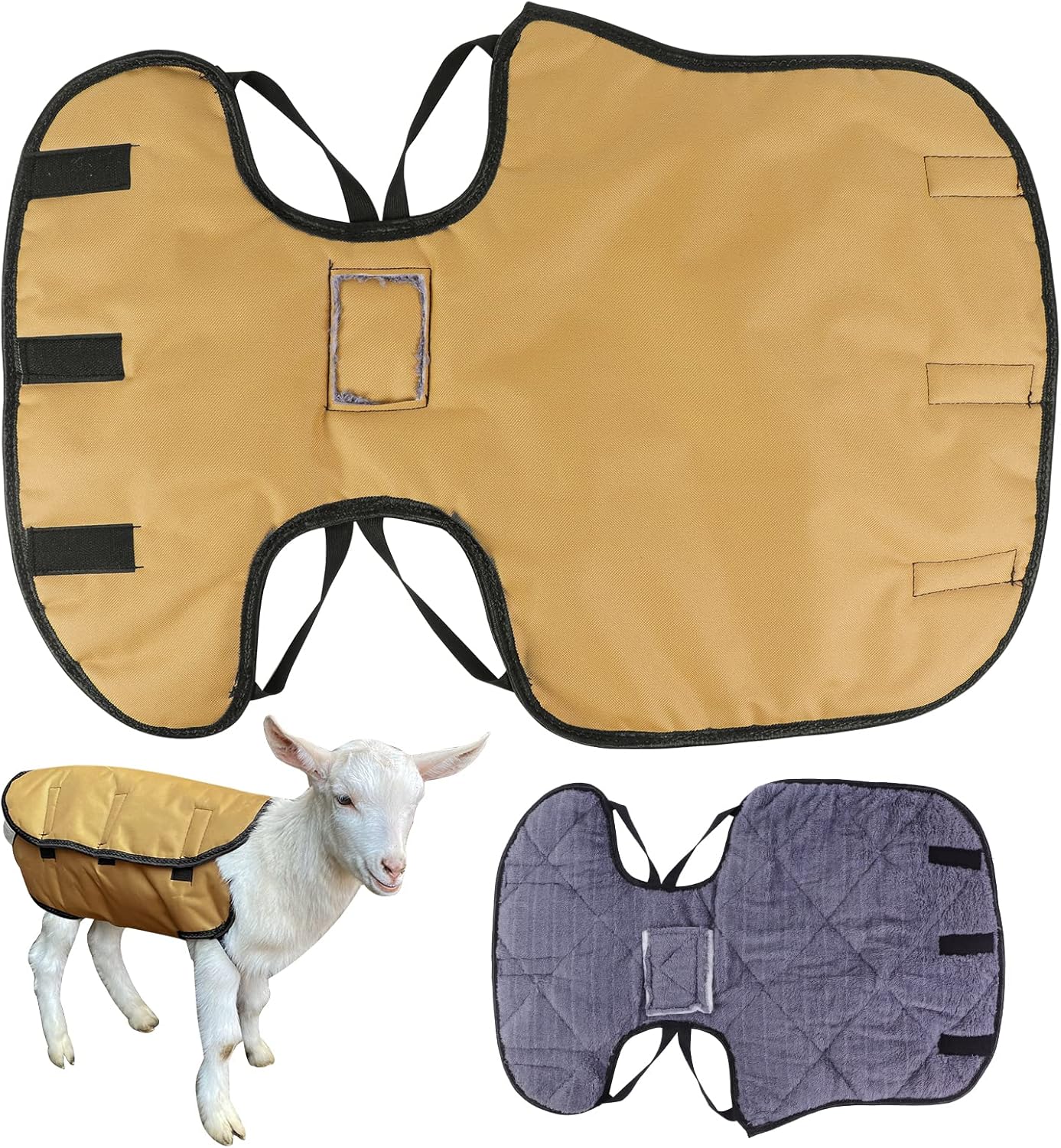Basic Lamb Blanket Coat for Goat 2 Pcs of Sheep and Goat