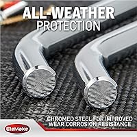 Vista 4 de Elemake MINGSUO - Cerradura de enganche para remolque de 5/8 pulgadas 1/2