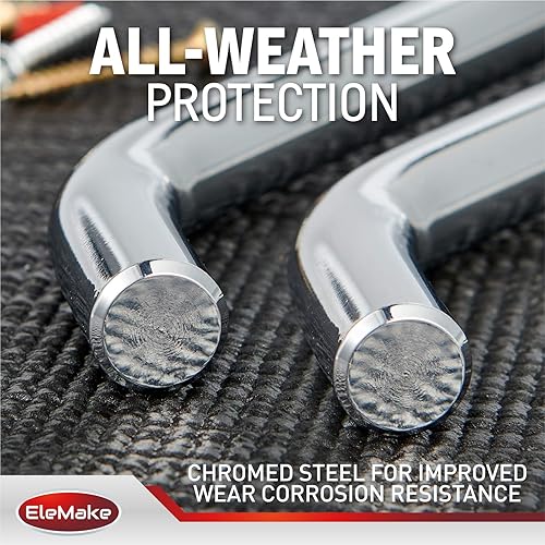 Miniatura 4 de Elemake MINGSUO - Cerradura de enganche para remolque de 58 pulgadas 12