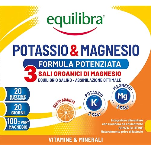 Equilibra Integratore Potassio e Magnesio 20 Bustine