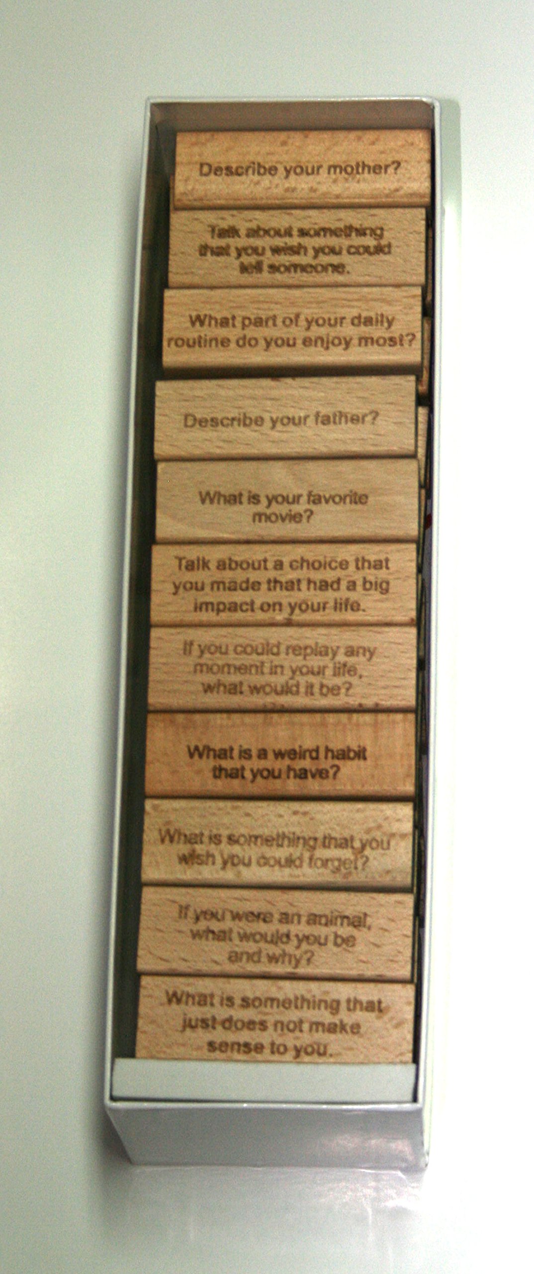 Anatomology Ice Breaker Block Tower Game