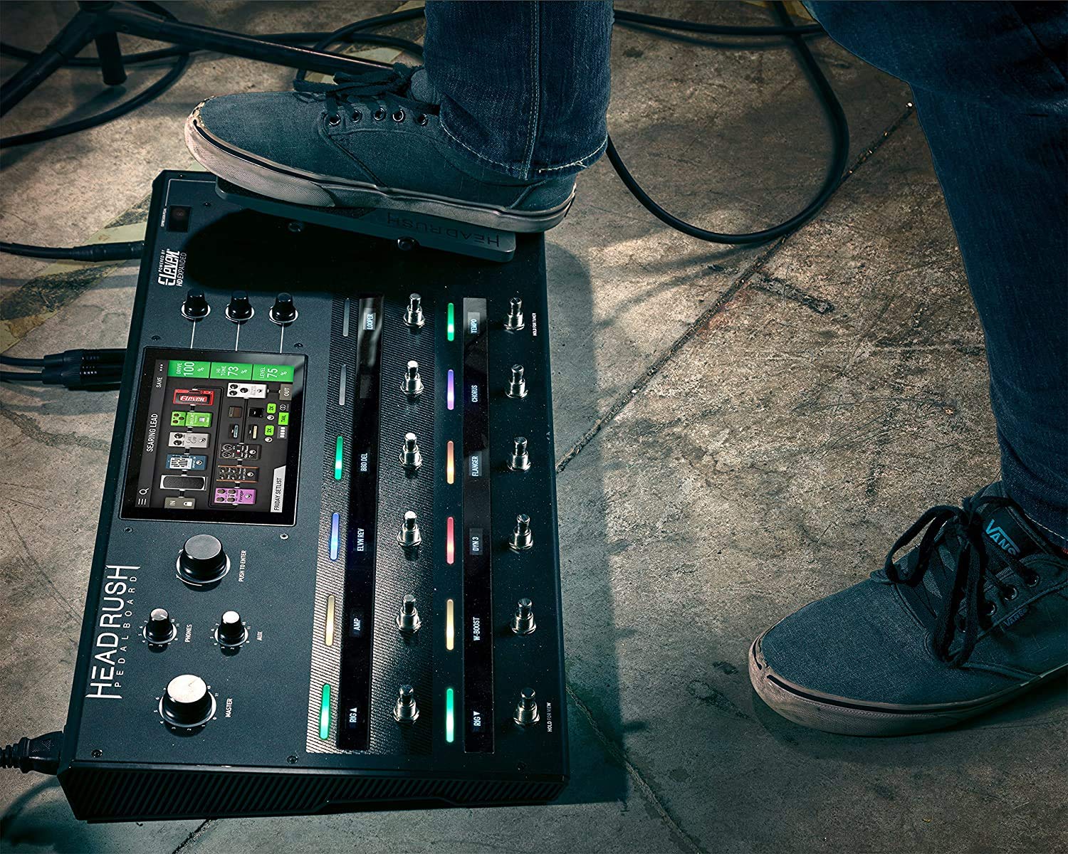 HeadRush Pedalboard Guitar Amp & FX Modelling Processor With Eleven