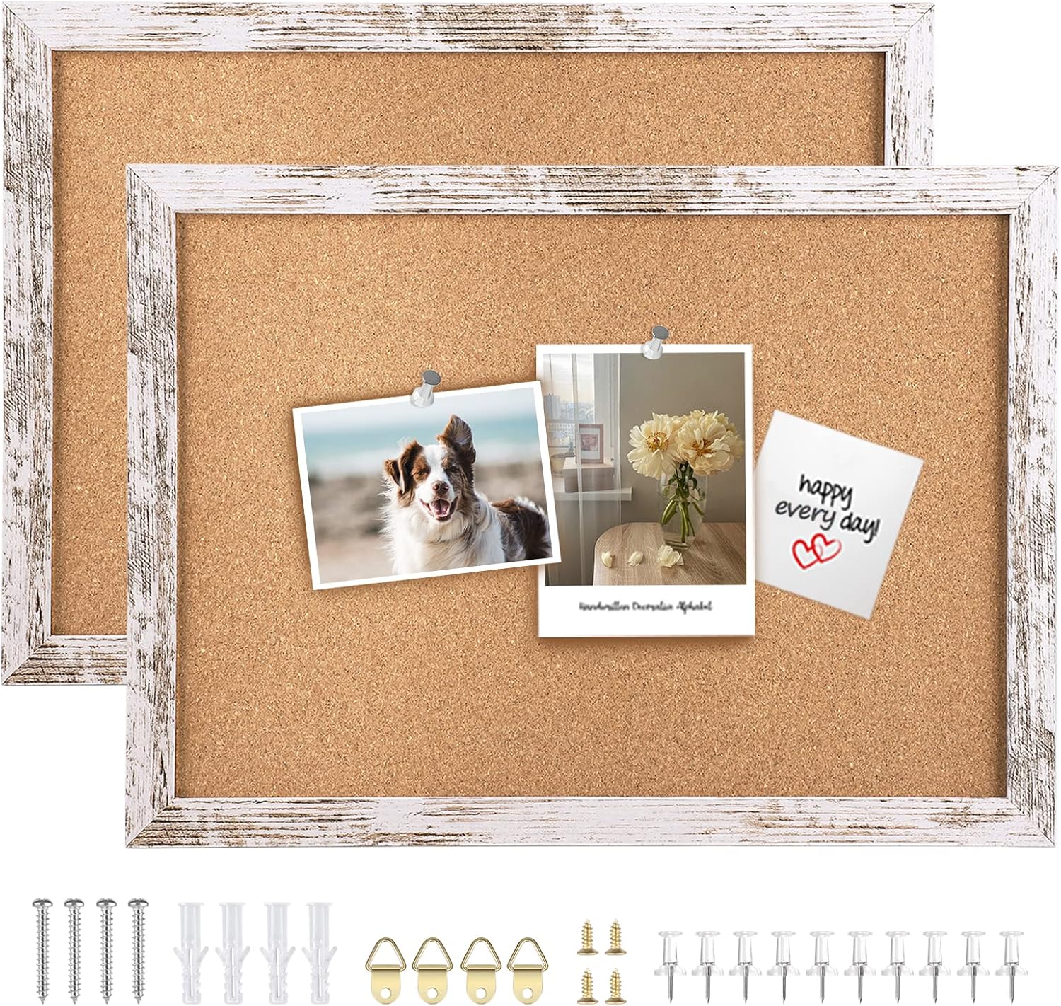 Aitakatta Cork Board Bulletin Board, Decorative Hanging