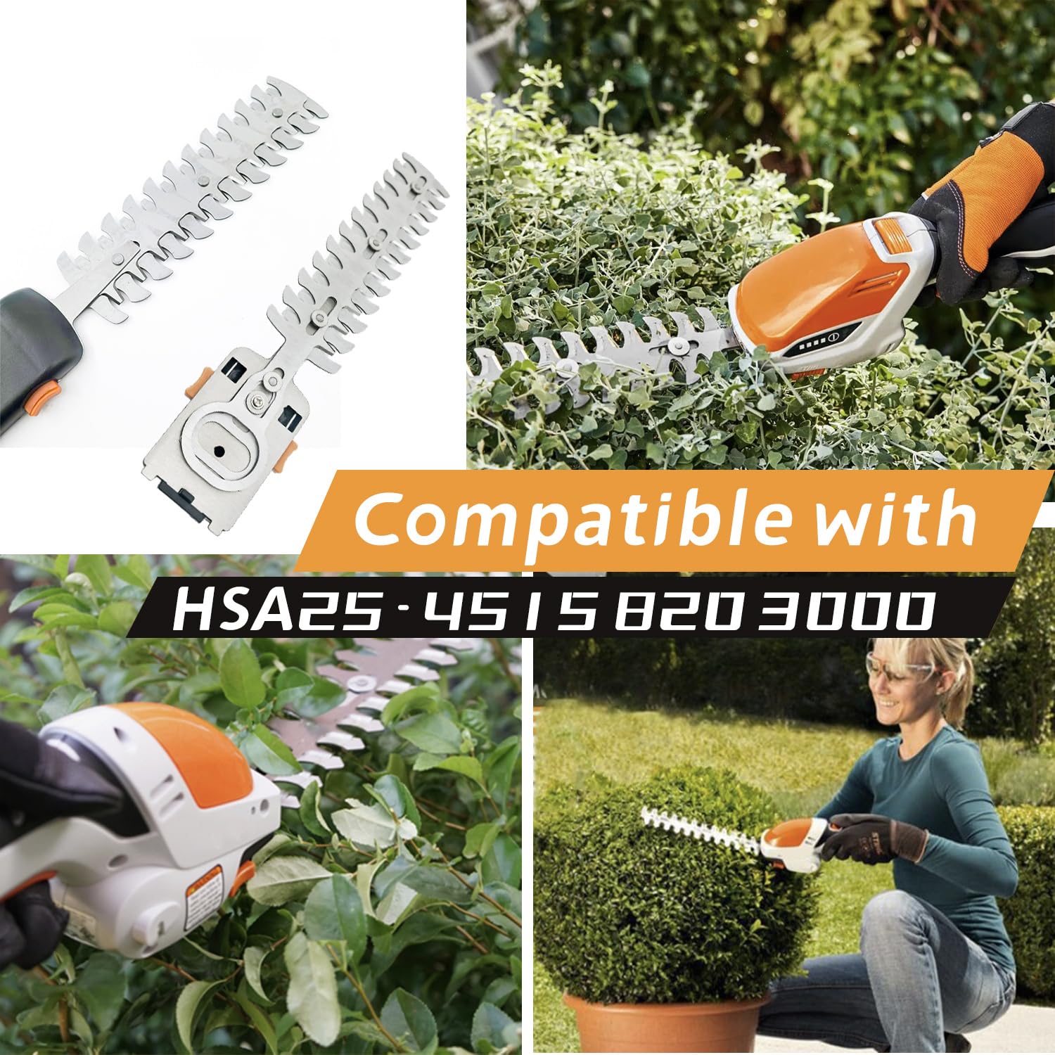 1 lame de cisaillement pour taille-haie sans fil St-ihl HSA25 (uniquement) HA03 820 3000