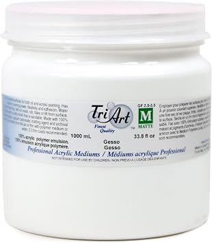 Tri-Art Artist Mediums, 1000ml, Gesso