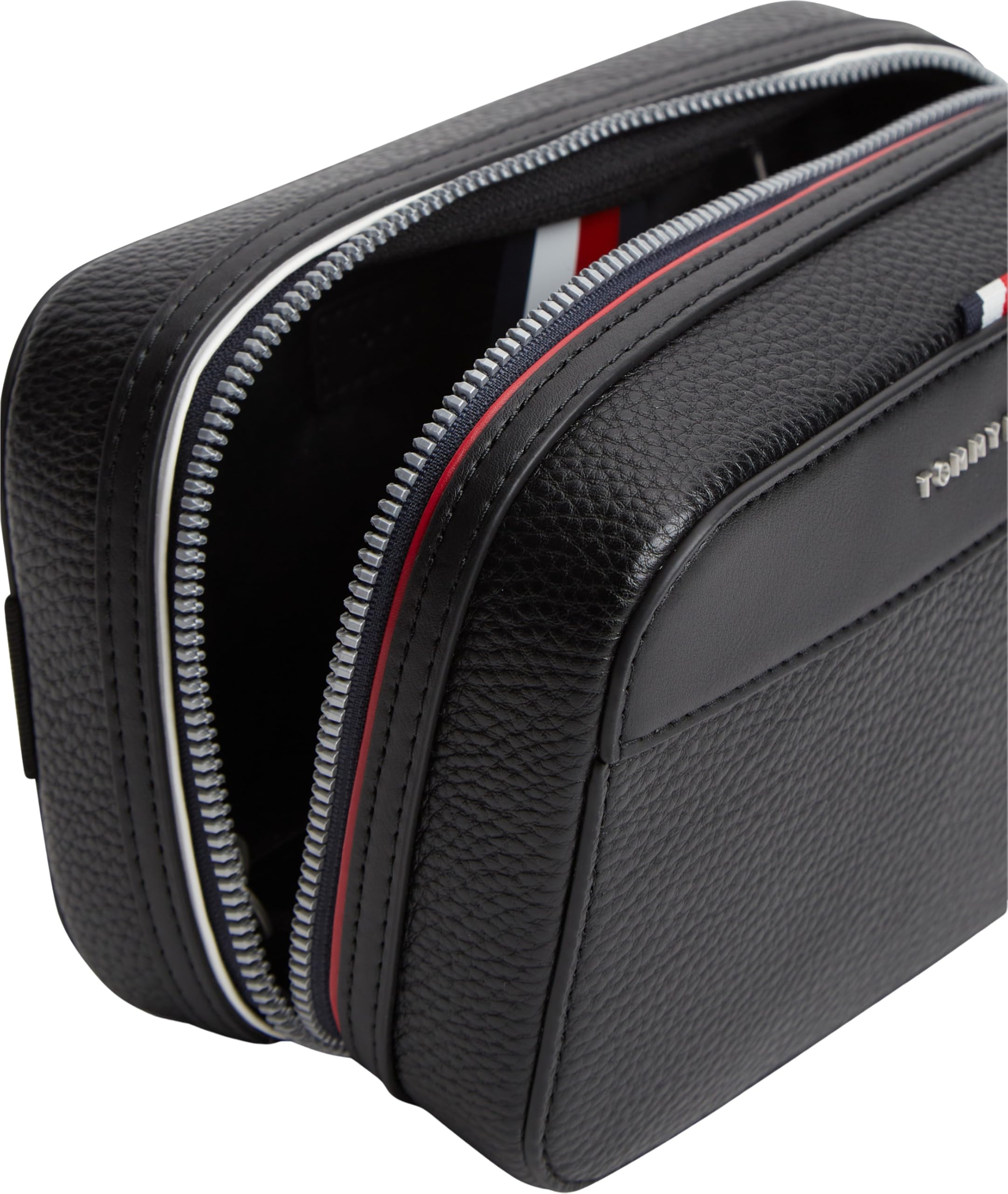 Tommy Hilfiger Men Th Central Washbag AM0AM14824 Trousse de toilette Noir Taille unique