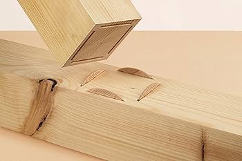 Wolfcraft 2995404 Compressed Wafer Shaped Wood Joining Biscuits For Joining Wood Pieces, #R3, 90