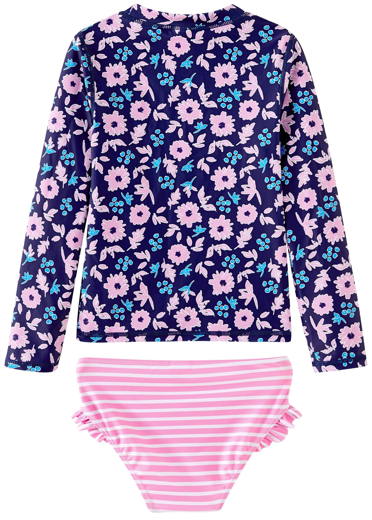 UMELOK Ensembles rashguard pour tout-petits et petites filles avec bas de bikini maillots de bain
