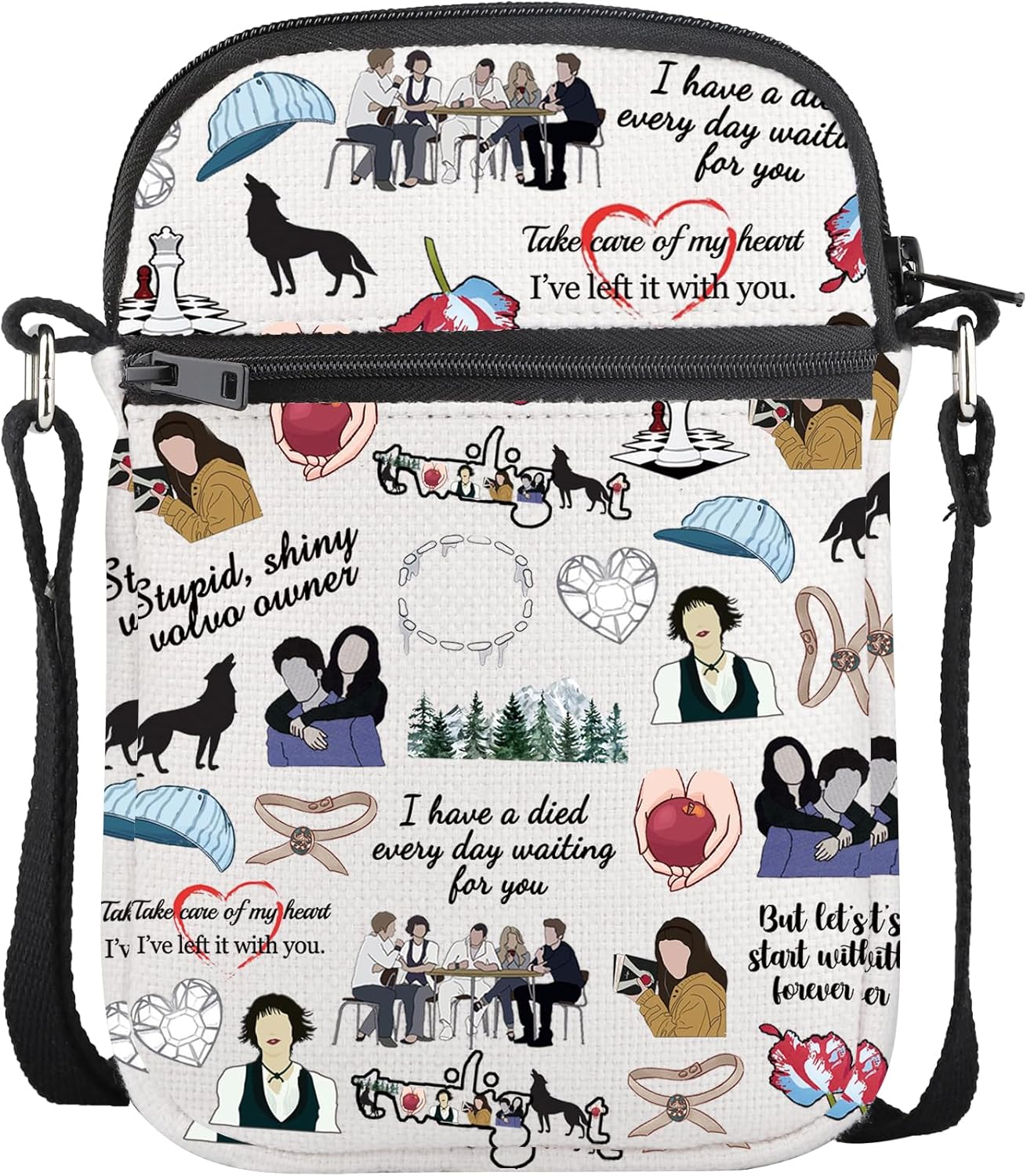 CMNIM Horror Movie Merch TV Show Character Crossbody Purse Bag Washington Gifts Shoulder Bag - Image 8