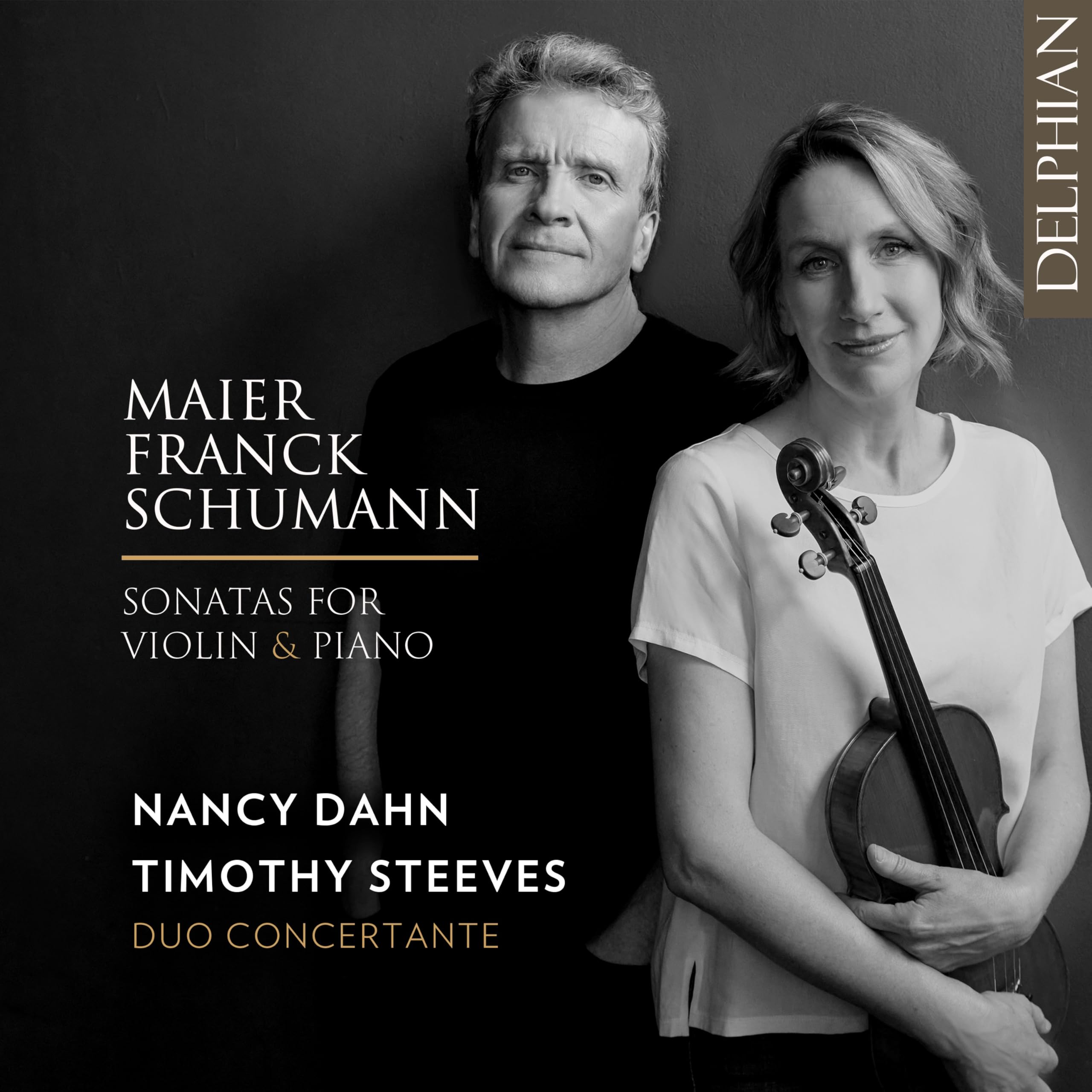 Maier/Franck/Schumann: Sonatas for Violin & Piano by Amanda Maier [CD] NEW