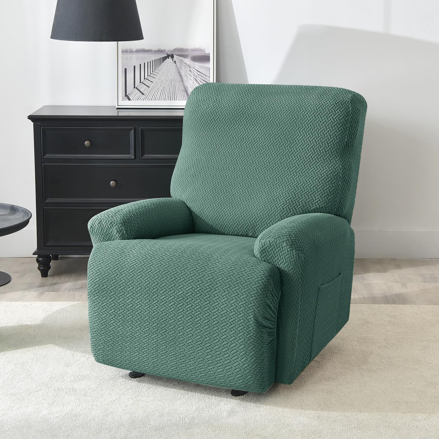 HOKIPO Recliner Cover - Continental Green -2