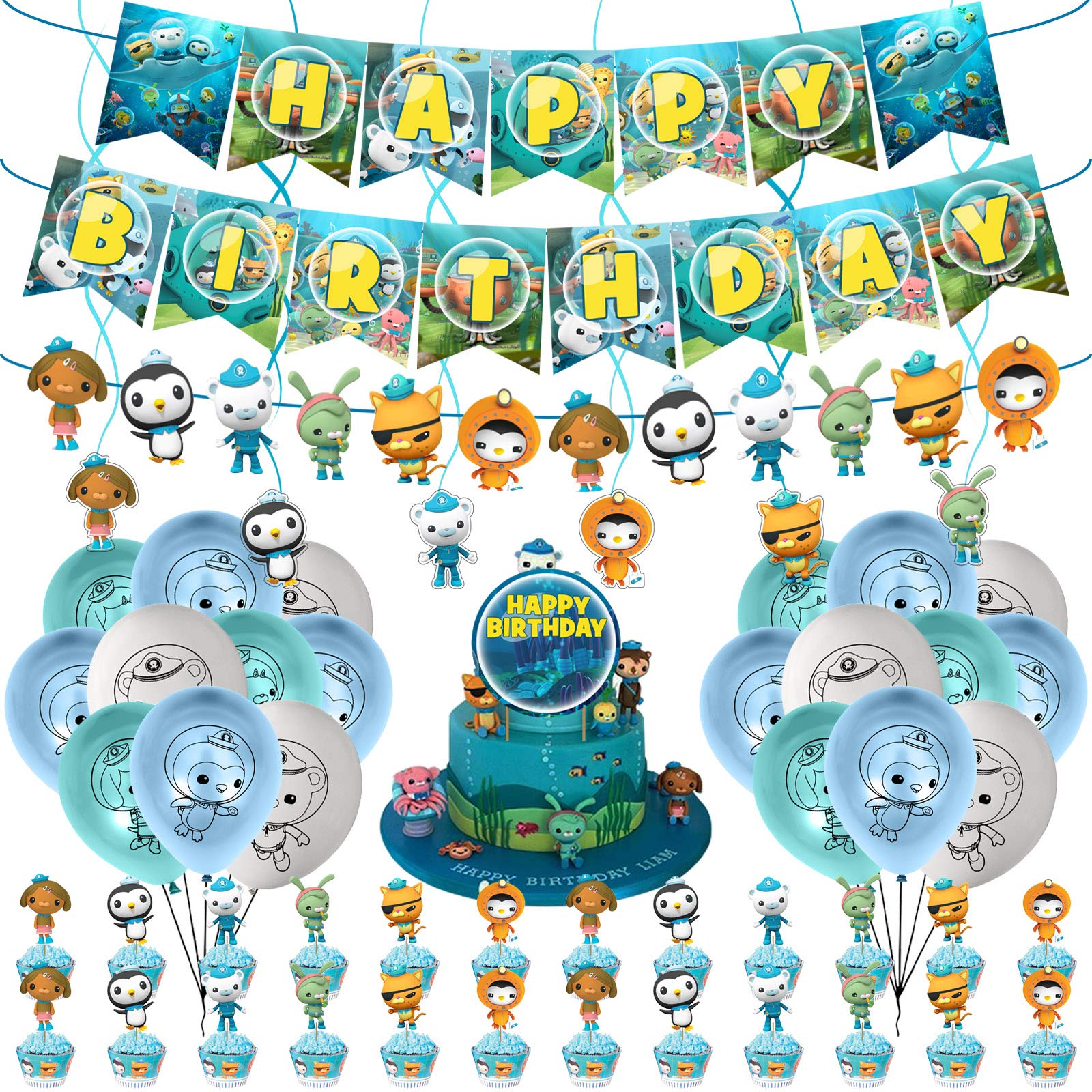 Buy The Octonauts Party Decoraions,Birthday Party For The Octonauts