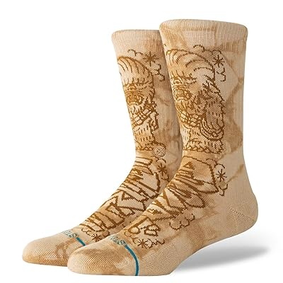Stance Dj Chewie Crew Knee High Socks Shoes Sand