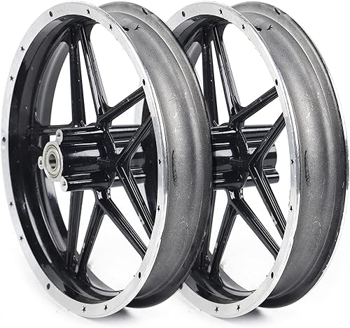 Miniatura 5 de Llanta de neumático de 2.50-10 pulgadas, llantas delanteras y traseras para mini bicicleta de bolsillo, E-bike de 49-50 cc, cubo de llantas de