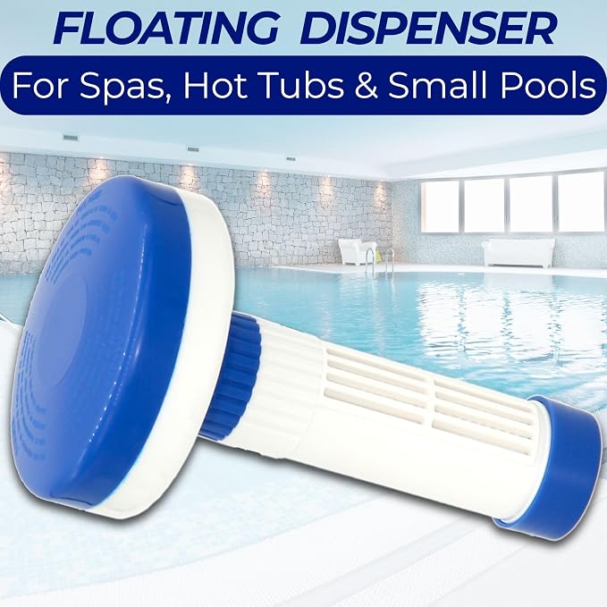 Dispensador flotante para tabletas de cloro de 1 pulg. miniatura 2
