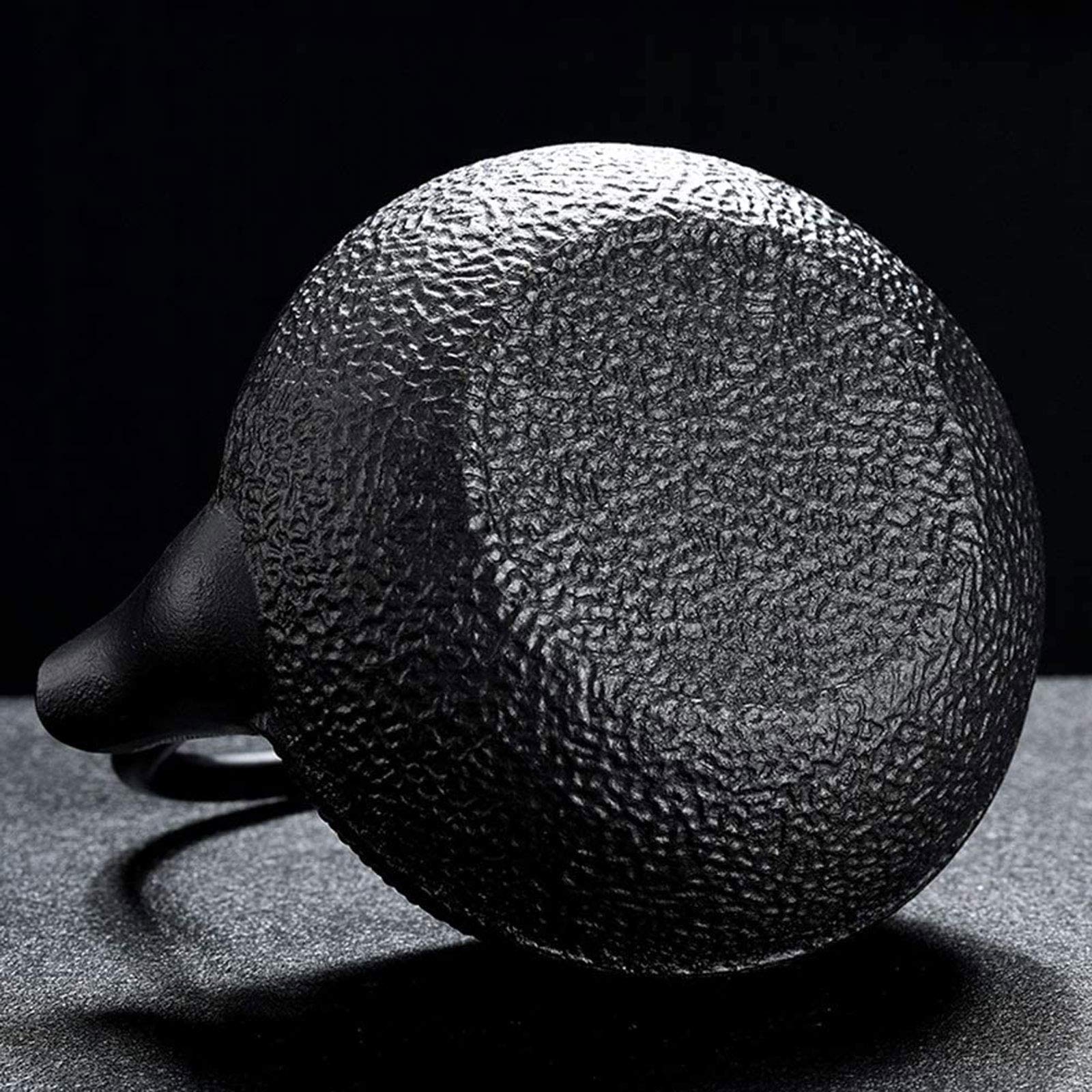 0,3 L Kleiner Japanischer Gusseisen-Teekanne Mit Edelstahlinfuser Für Eine Person, Hobnail-Tetetubin-Kessel Für Tee, Schwarz