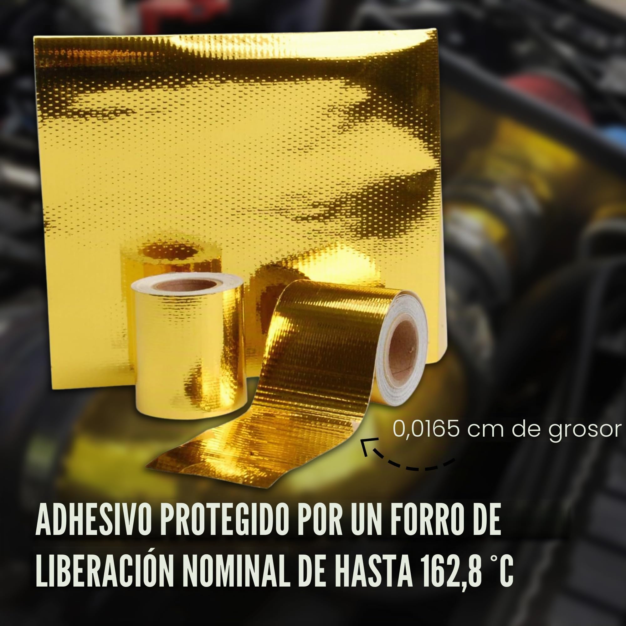 Design Engineering DEI 010396 Reflect-A-Gold 2" x 15' Tape Roll