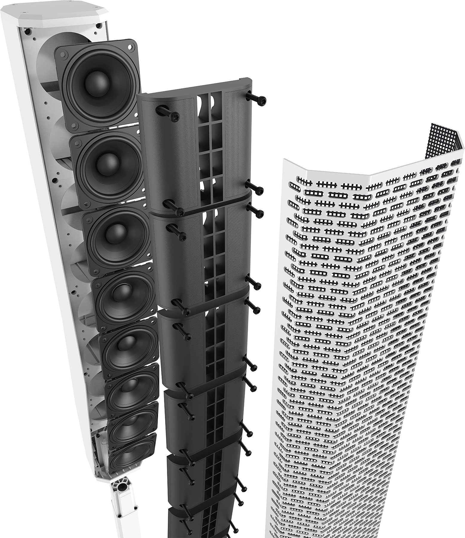 Electro-Voice Evolve 50M White Portable Column Speaker System