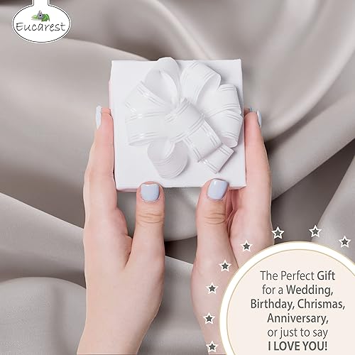 Miniatura 7 de EUCAREST Juego de fundas de almohada de lujo tamaño Queen, Tencel de eucalipto orgánico, hipoalergénico, regulación térmica, ultrasuave y