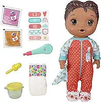 Boneca Baby Alive Aprendendo a Cuidar Negra - E6941 - Hasbro