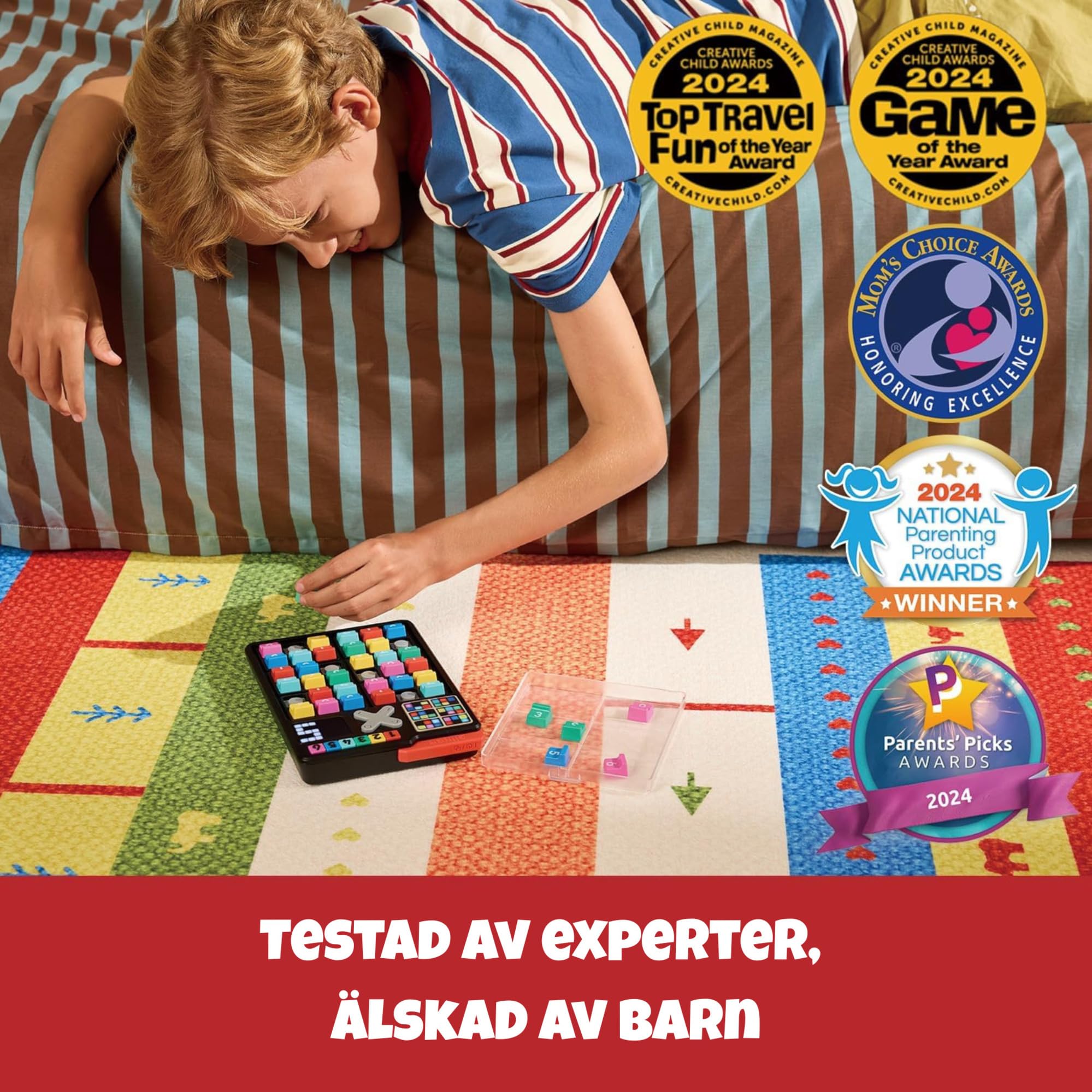 GiiKER Smart Sudoku - Juego de rompecabezas de sudoku original con 2500 desafíos para niños, rompecabezas mentales para niños, juegos de viaje, regalos de cumpleaños para niños y niñas
