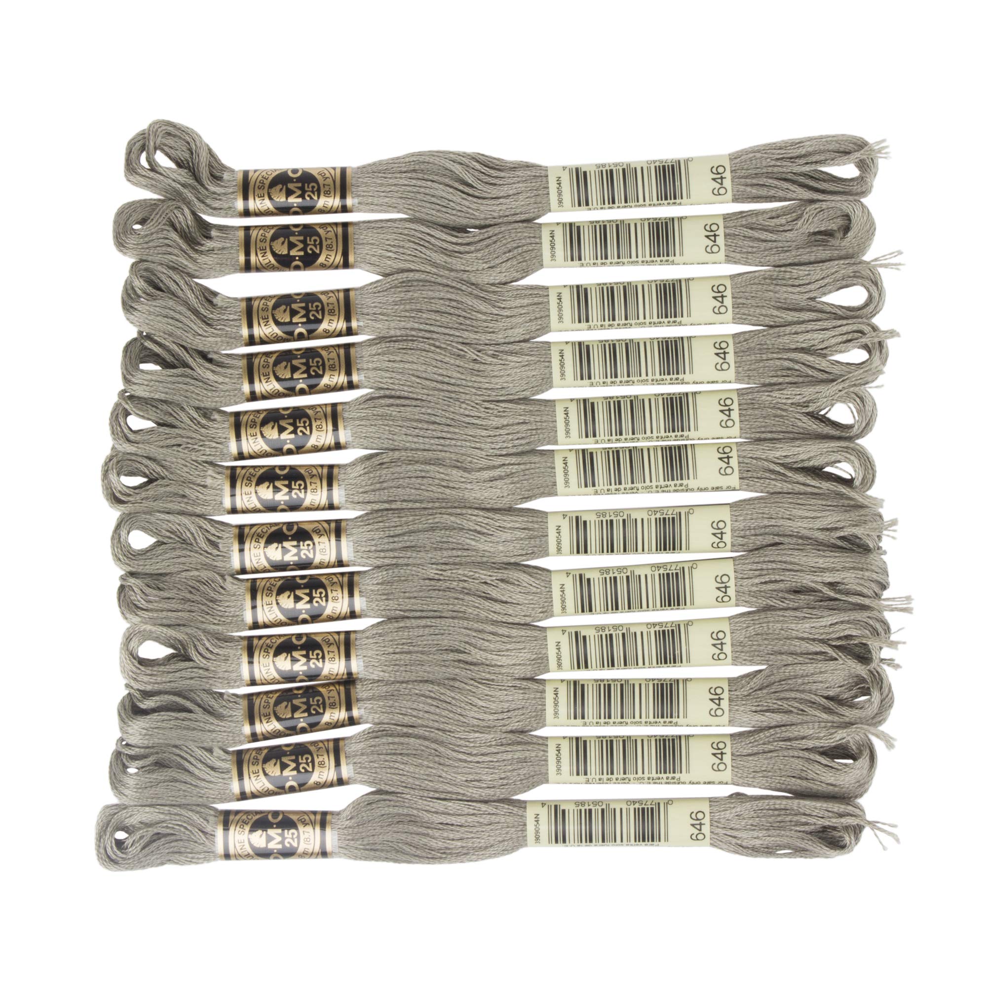 DMC 6-Strand Embroidery Cotton Floss, Dark Beaver Grey