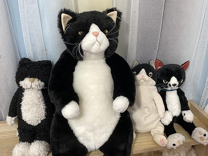 Amazon.co.jp: 甚五郎 カドリー（Cuddly） 猫のぬいぐるみ : ペット用品
