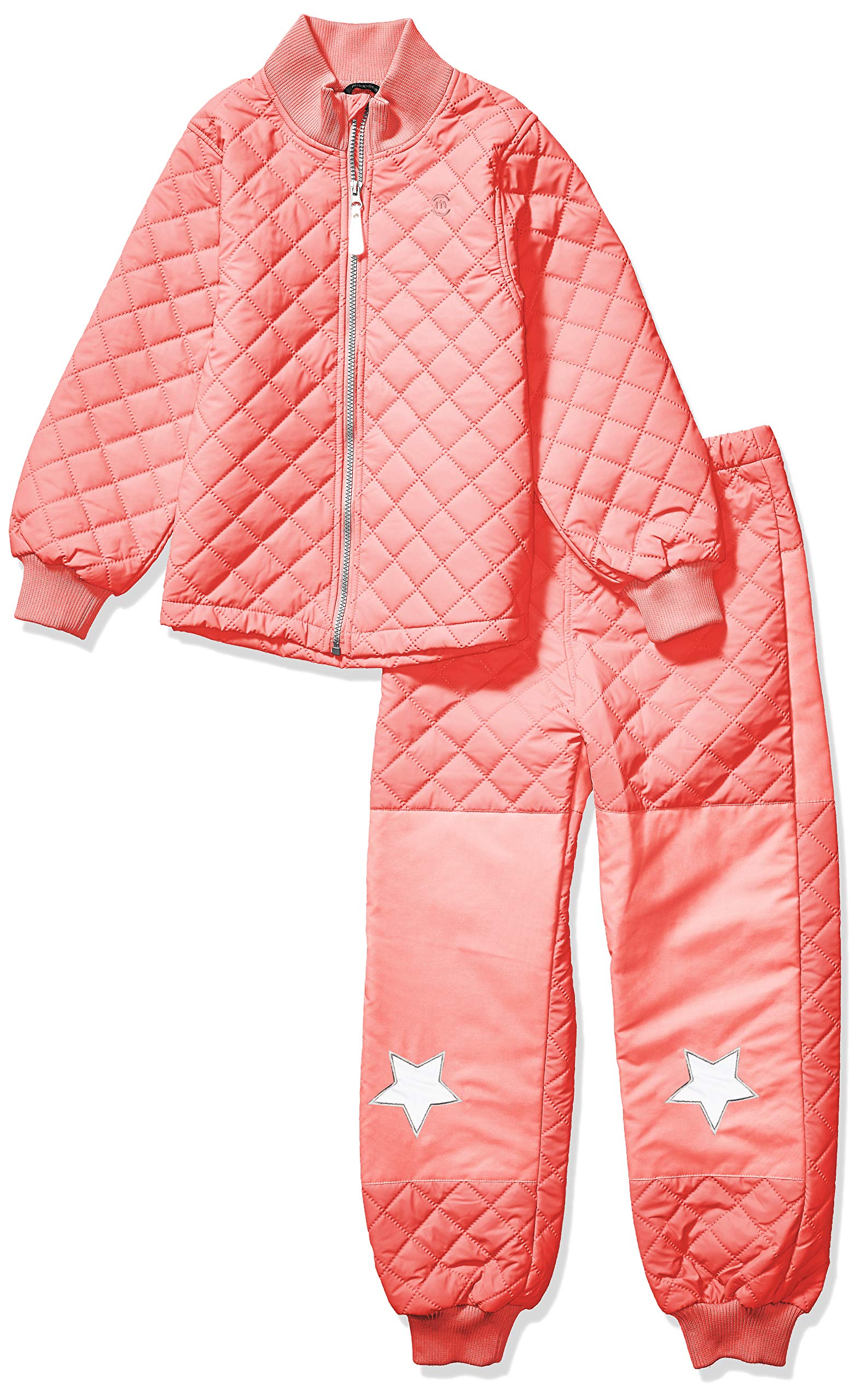 MIKK-Line - Meltonboys Quilted Thermoset Top & Bottom Snow Set Quilted Thermoset Top & Bottom Snow Set