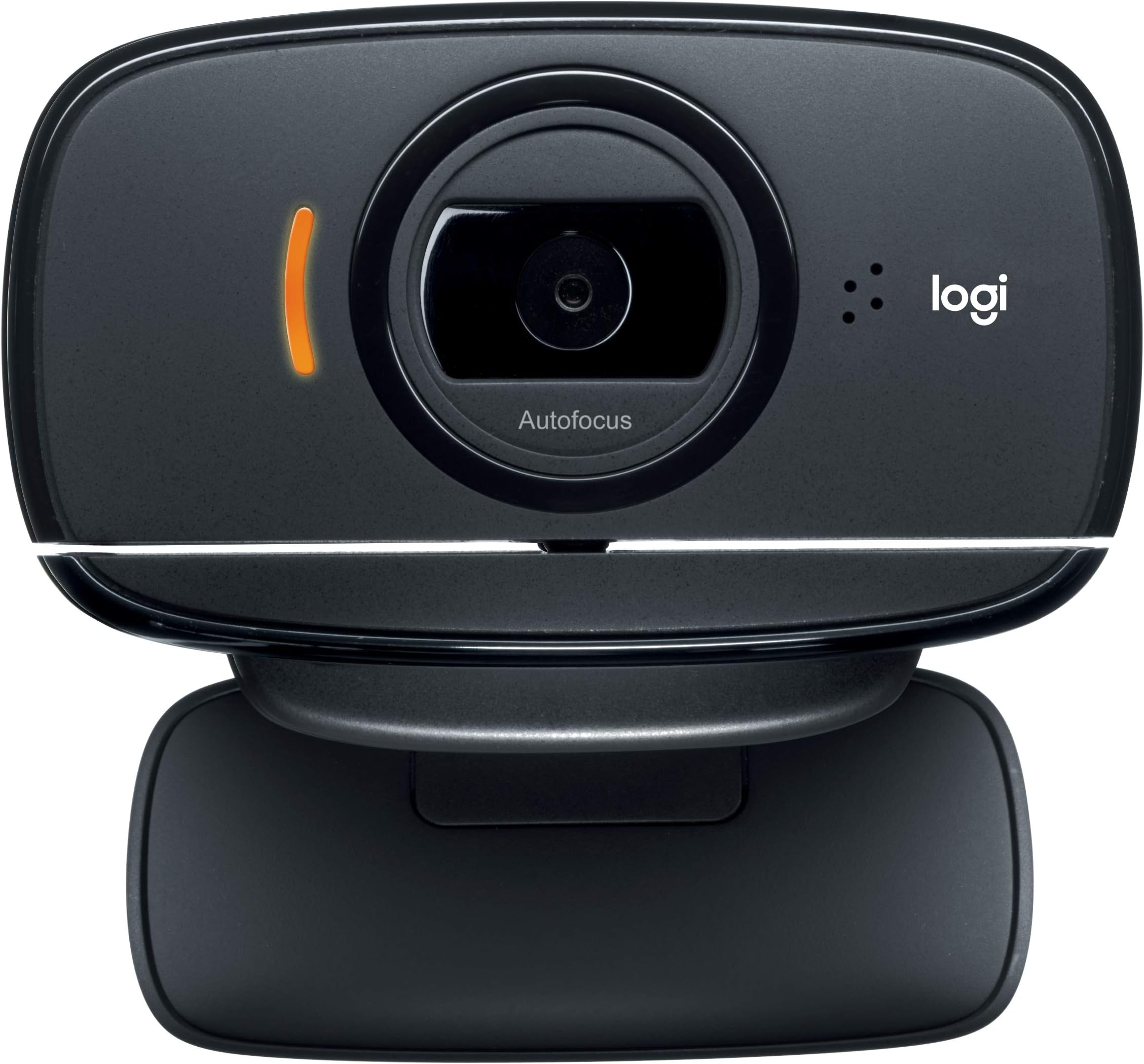 HD Webcam C525, Portable HD 720p Video Calling with Autofocus - Black