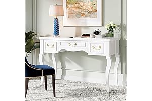 Tribesigns 47-Inch Vintage White Desk