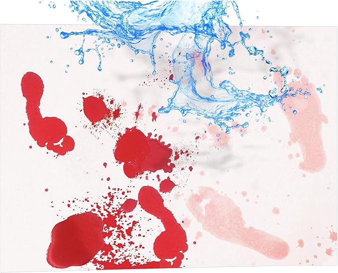 Bloody Bath Mat The Original Color Changing Sheet That