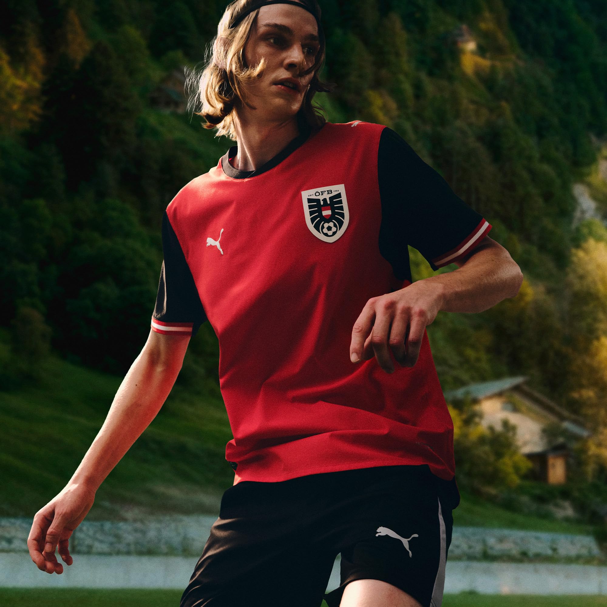 PUMA Jungen Öfb Away Jersey Replica Jr Trikots (1er Pack)