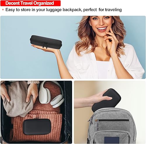 Miniatura 6 de Elonbo Estuche de transporte EpiPen, kit de medicina de viaje para 2 bolígrafos Epi o Auvi Q, inhalador de ventolin, aerosol nasal, medicamentos