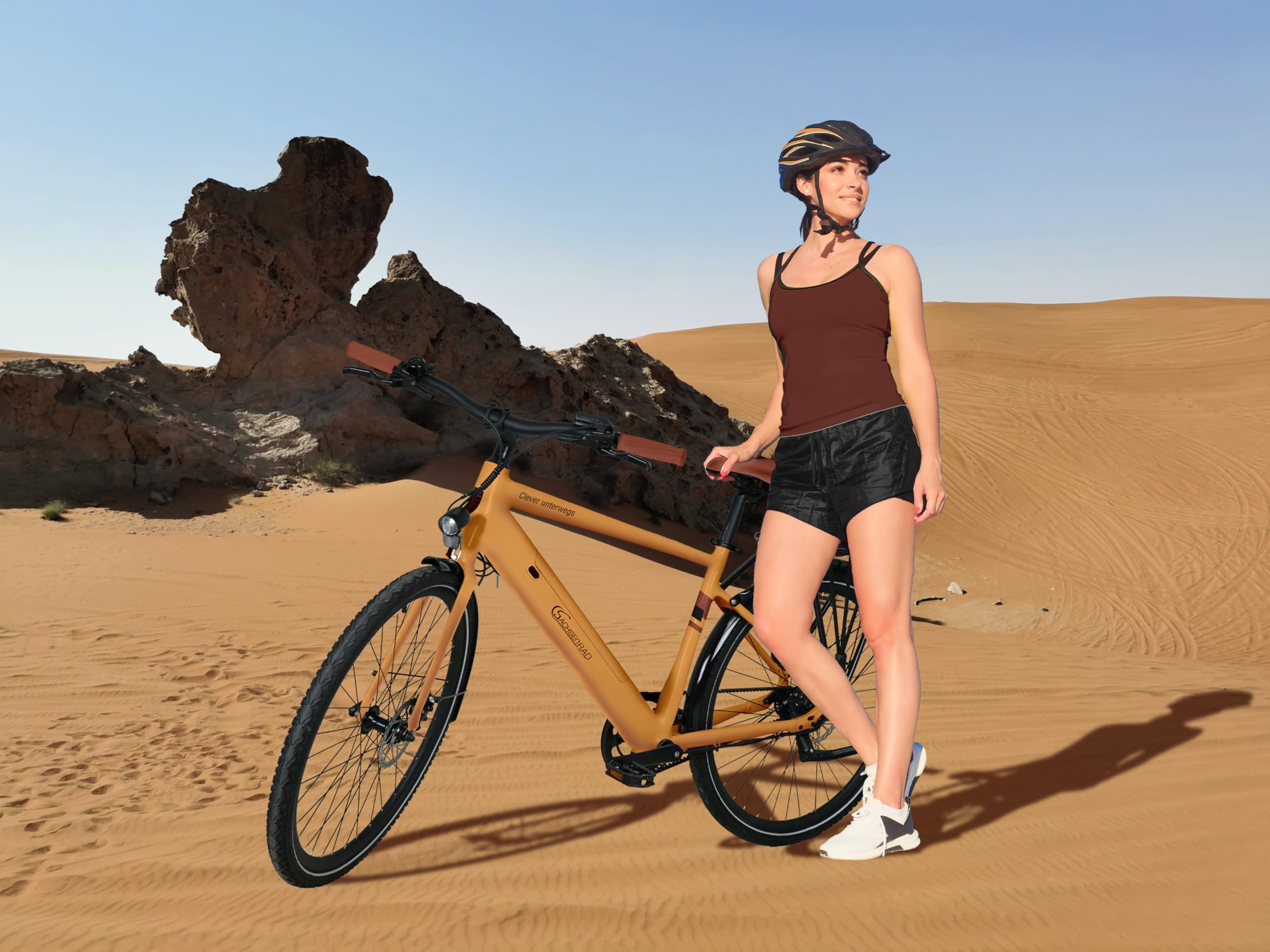 Allrounder Urban Trekking Vélo électrique C3T avec capteur de couple d'entraînement par courroie | 28 pouces 18 kg Vélo électrique Pedelec ultra léger pour homme et femme