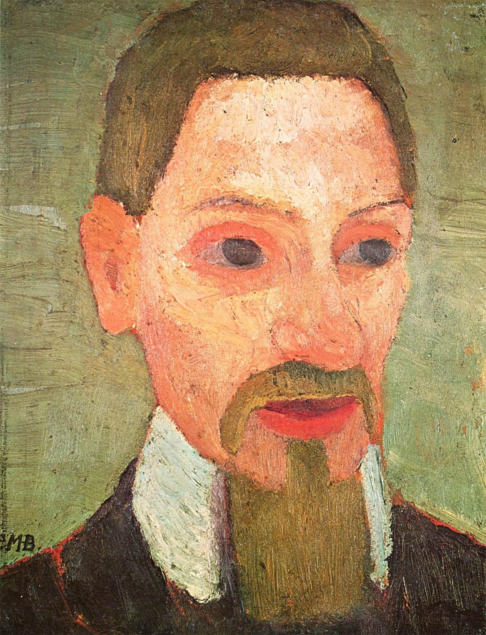 SERENDIPITP Aesthetic Poster Photo Wall Print Retro Picture Portrait of Rainer Maria Rilke by Paula Modersohn Becker Modern Wall Artwork for Home Decor 60x90cm