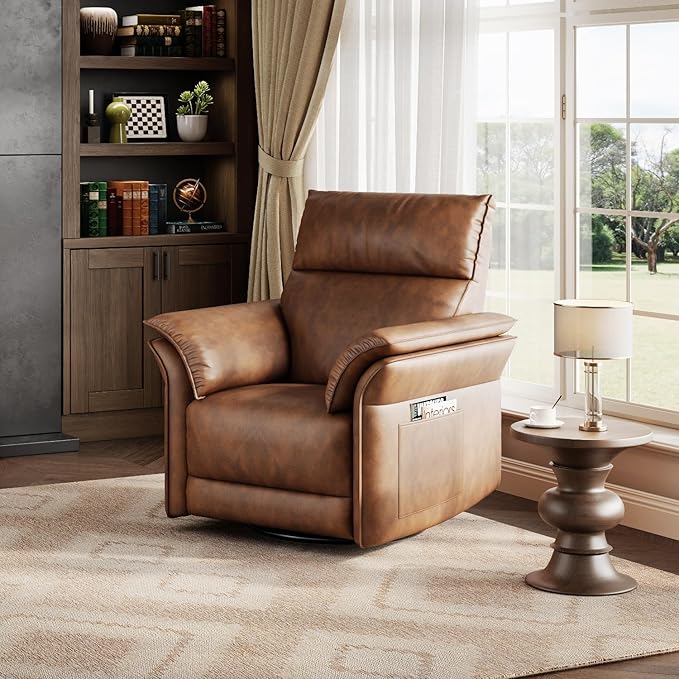 Sillón Reclinable Eléctrico 270° Giratorio con Reposabrazos miniatura 8