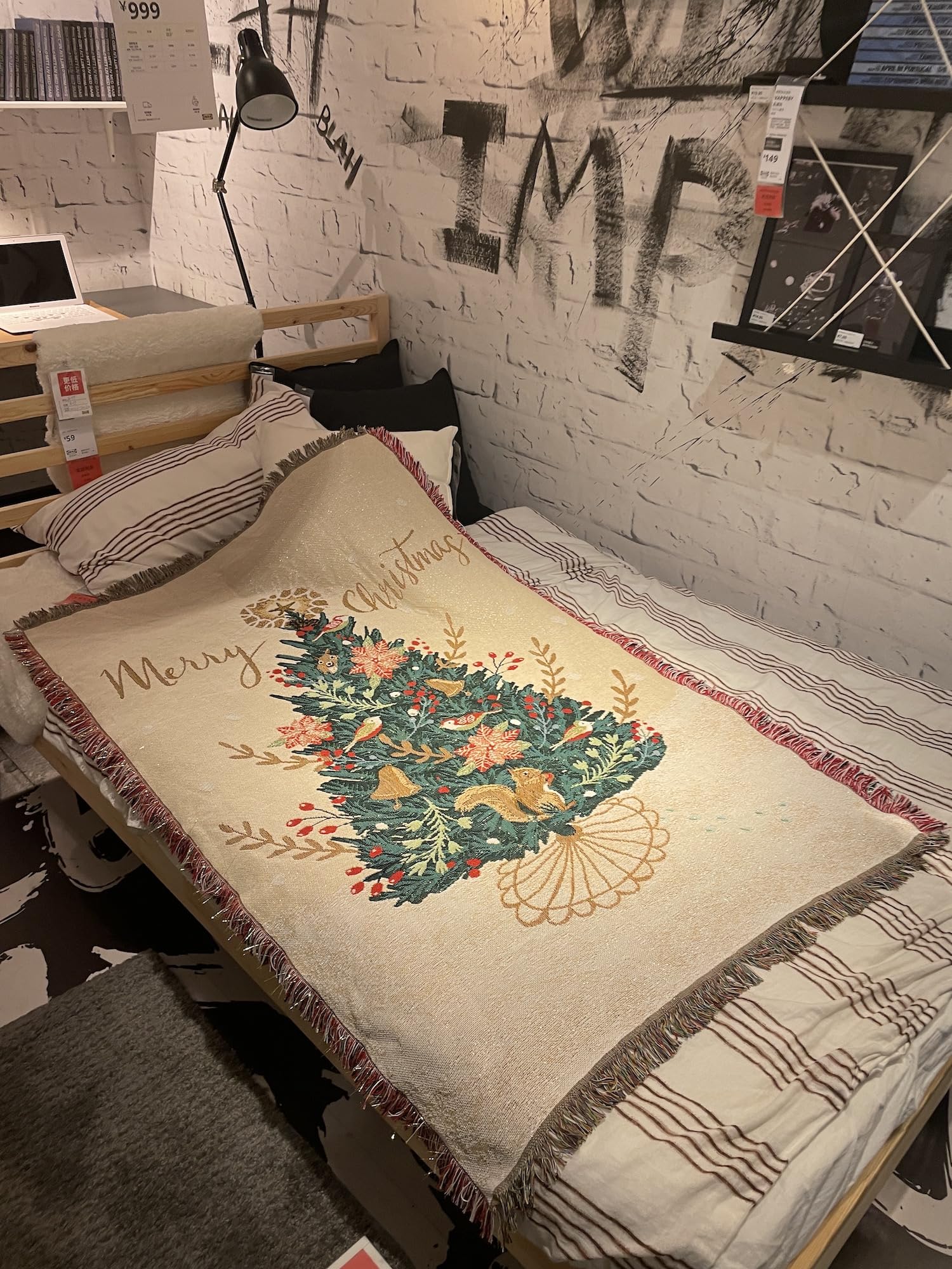 Amazon.co.jp: クリスマス,リス,ランケット, インテリア