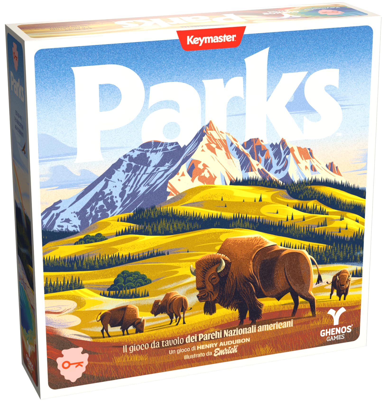 Parks 2°ed. - Ghenos Games - Gioco da Tavolo - Edizione Italiana