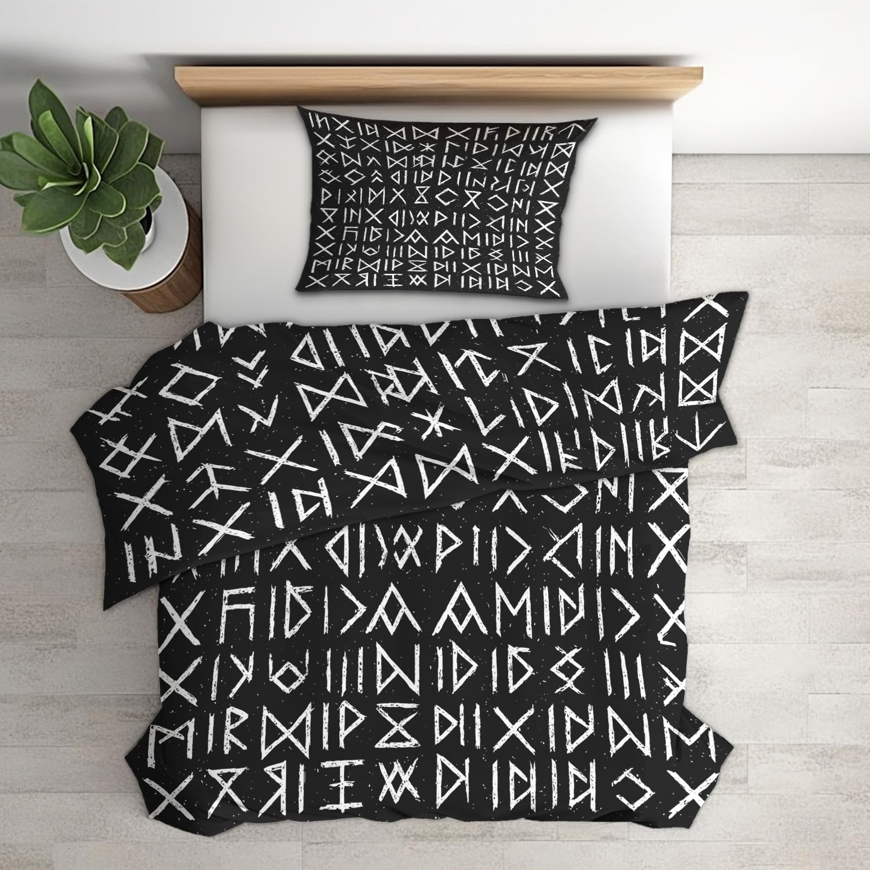 Housse de couette 140x200 viking idéale pour ados passionnés de fantastique
