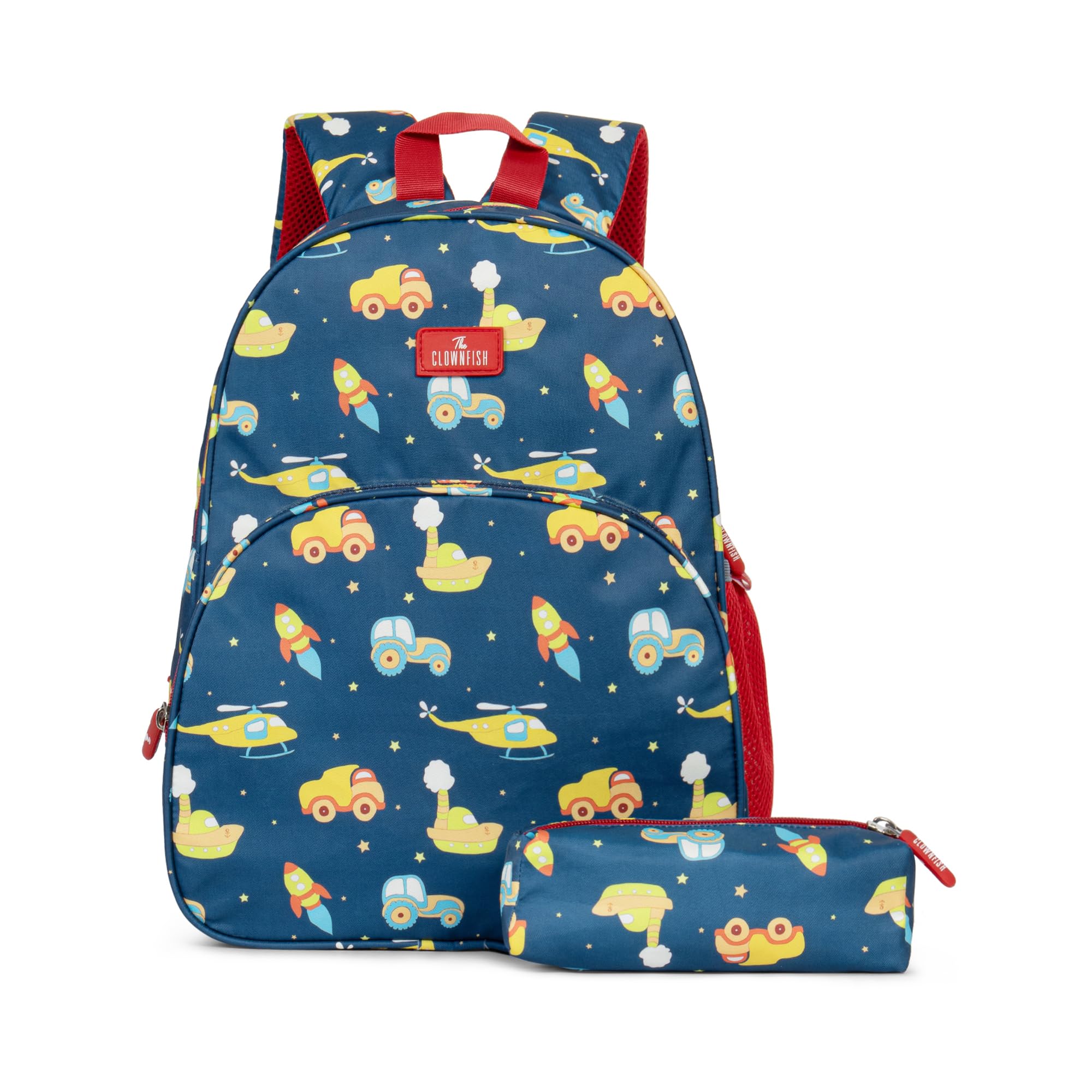 See full amazon price history chart for THE CLOWNFISH Cosmic Critters Series Printed Polyester 15 Litres Kids Backpack School Bag with Free Pencil Staionery Pouch Daypack Picnic Bag for Tiny Tots Of Age 5-7 Years (Blue - Helicopter) THE CLOWNFISH Cosmic Critters Series Printed Polyester 15 Litres Kids Backpack School Bag with Free Pencil Staionery Pouch Daypack Picnic Bag for Tiny Tots Of Age 5-7 Years (Blue - Helicopter) (B0CS9TSS5X) Amazon Price History, Amazon Price Tracker