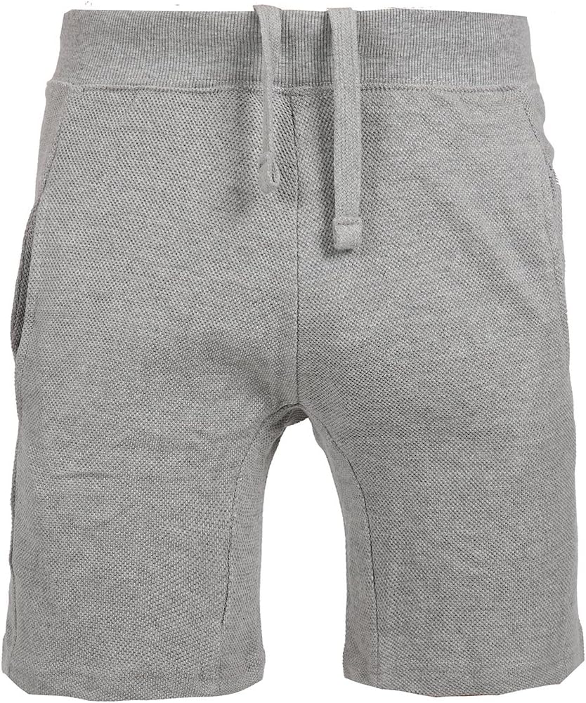 FASHION INSTYLE LTD New Mens Shorts Pique Jogger Cotton Summer Jogging Gym Pants Running Shorts