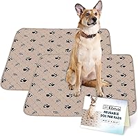 Vista 11 de EZwhelp Almohadillas reutilizables para orina de perro, lavables e impermeables para entrenamiento de orinal o partos, almohadilla para cachorros