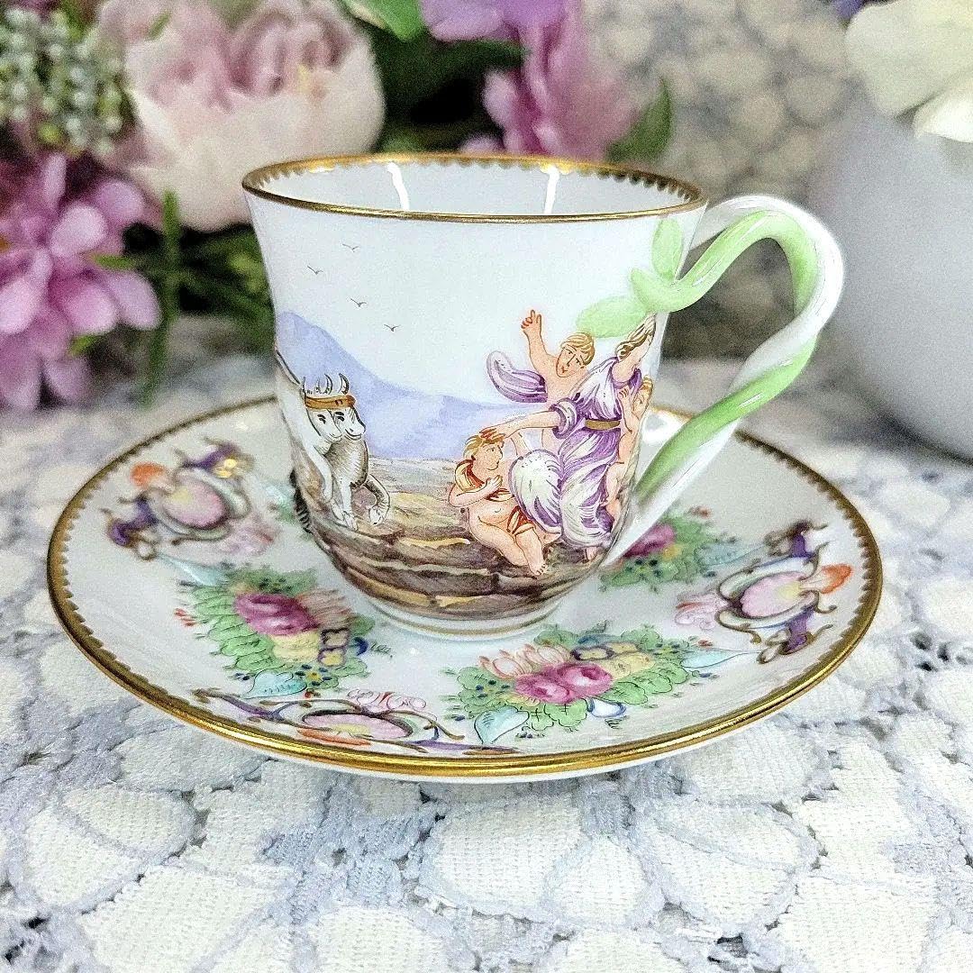 Amazon.co.jp: リチャードジノリカポディモンテデミカップ＆ソーサー1  