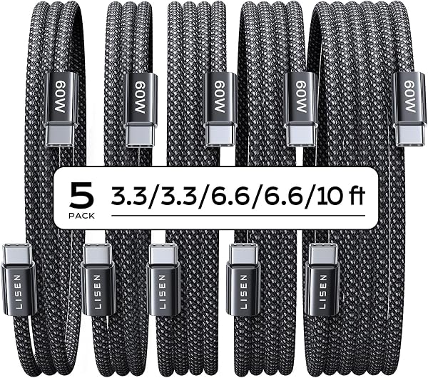 Who Should Buy the LISEN USB C to USB C 5-Pack Cable?