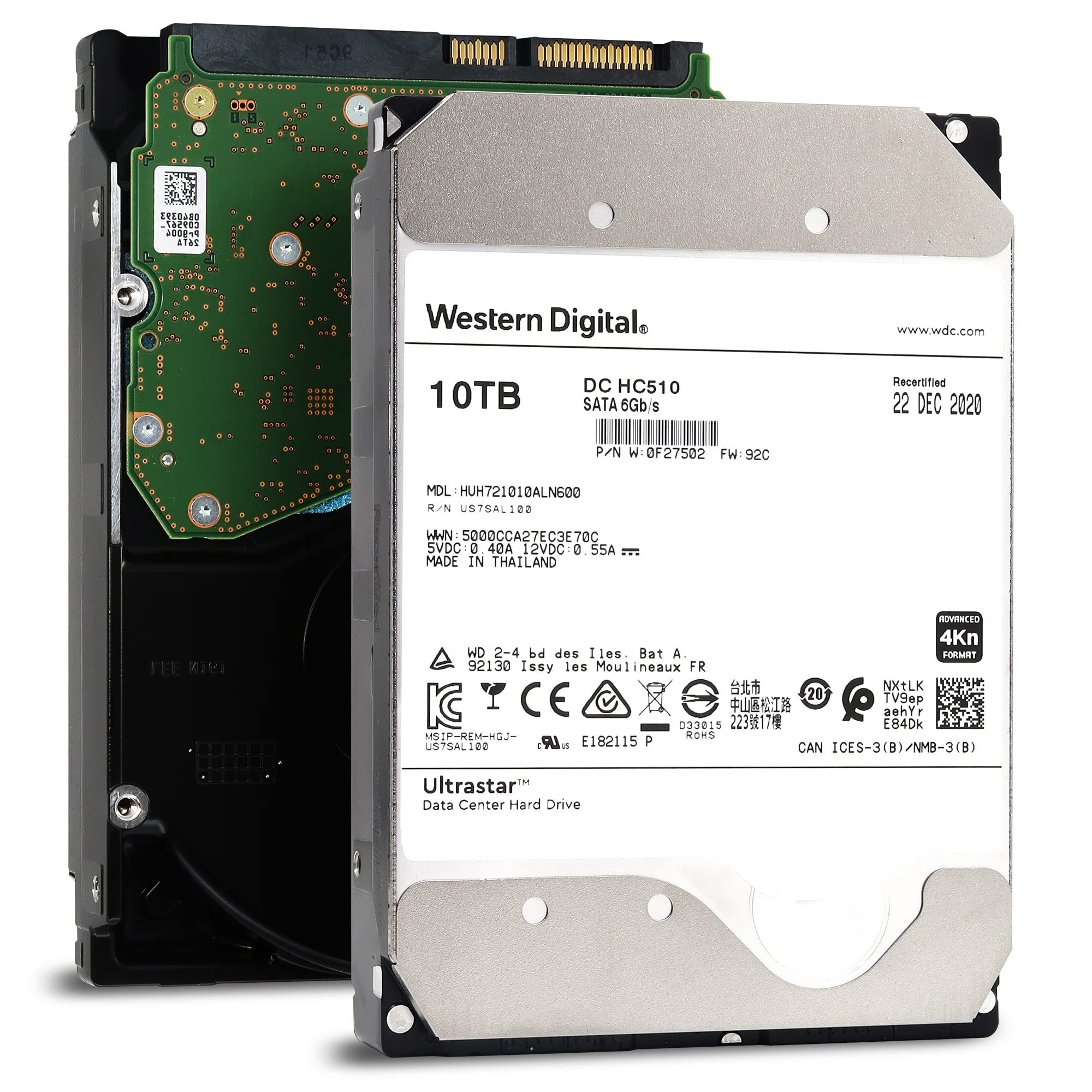 Amazon.com: Hitachi HGST Ultrastar He10 | HUH721010ALN600