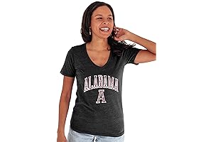 Vintage Crimson Tide Arch Ladies Tee - Blue 84