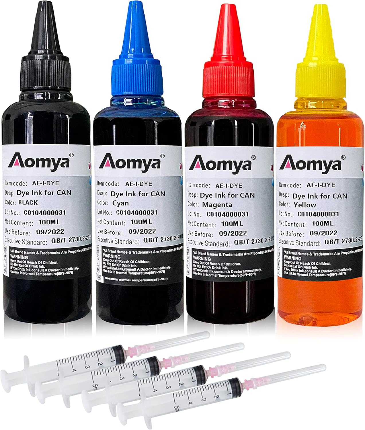Aomya Ink Refill kit for Canon PG250 CL251 PG210 PG260 CL