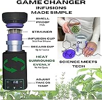 Vista 4 de Descarboxilador e infusor, Máquina mágica para hacer mantequilla de hierbas, Máquina de infusión de aceite de hierbas, Máquina de tintura, Máquina